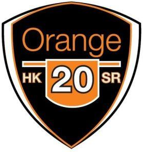 HK Orange 20 2011-Pres Primary Logo iron on heat transfer